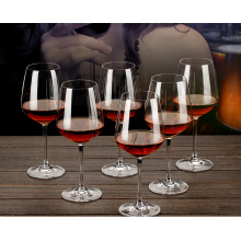 Haonai Champagne Goblets Clear Red Wine Flute Glass for Wedding Glassware champagne Wine goblet